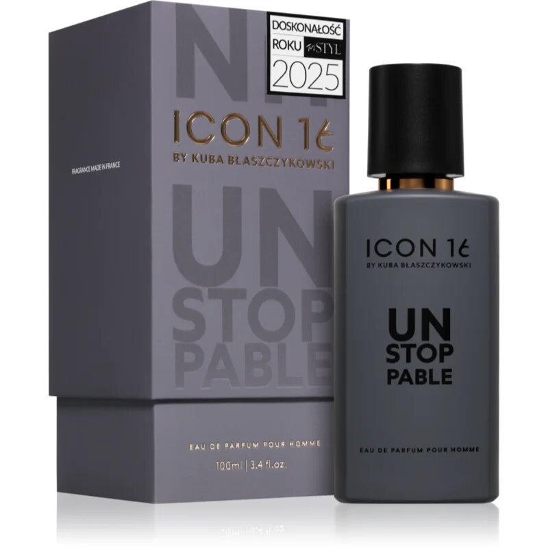 beBIO ICON16 Unstoppable Eau de Parfum pentru bărbați 100 ml