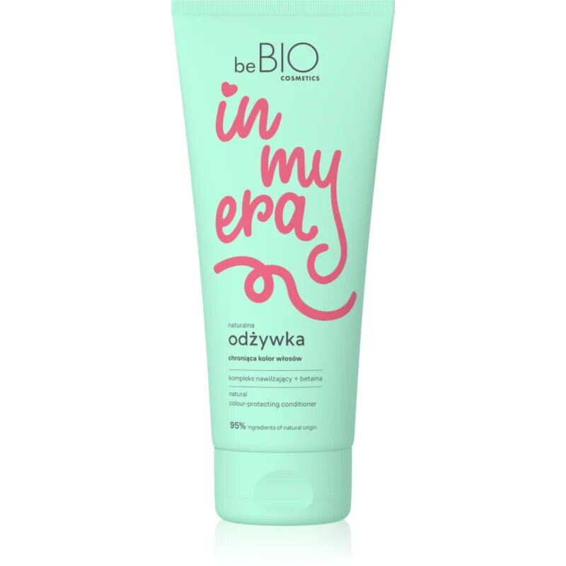 beBIO In My Era Natural Color Protect Balsam hidratant pentru par vopsit 200 ml