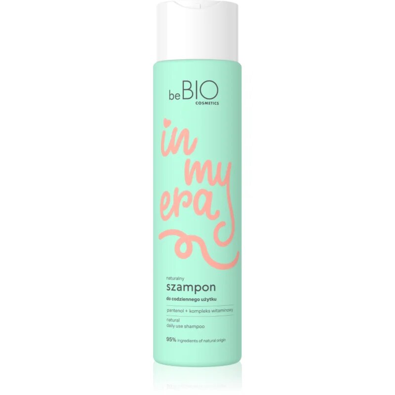 beBIO In My Era Natural Daily Use Sampon de curatare zi de zi. 300 ml