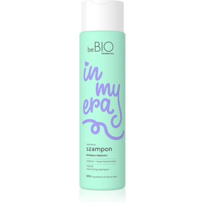 beBIO In My Era Natural Volumizing șampon cu efect de volum pentru părul fin 300 ml