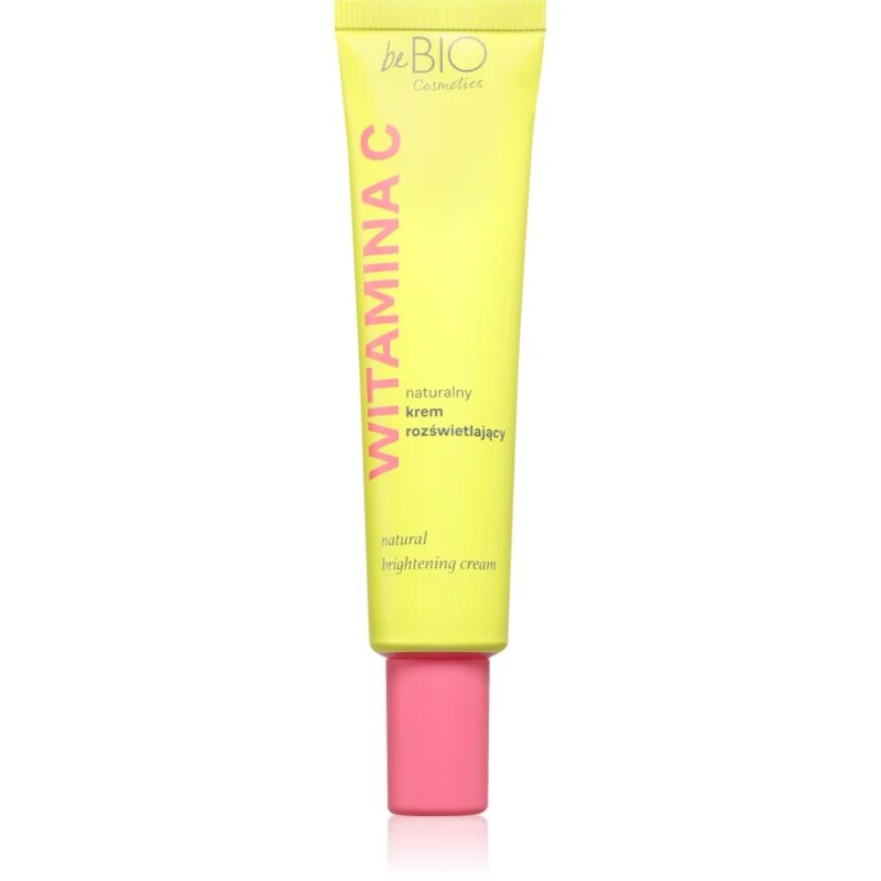 beBIO Natural Brightening Cream cremă de față iluminatoare 40 ml