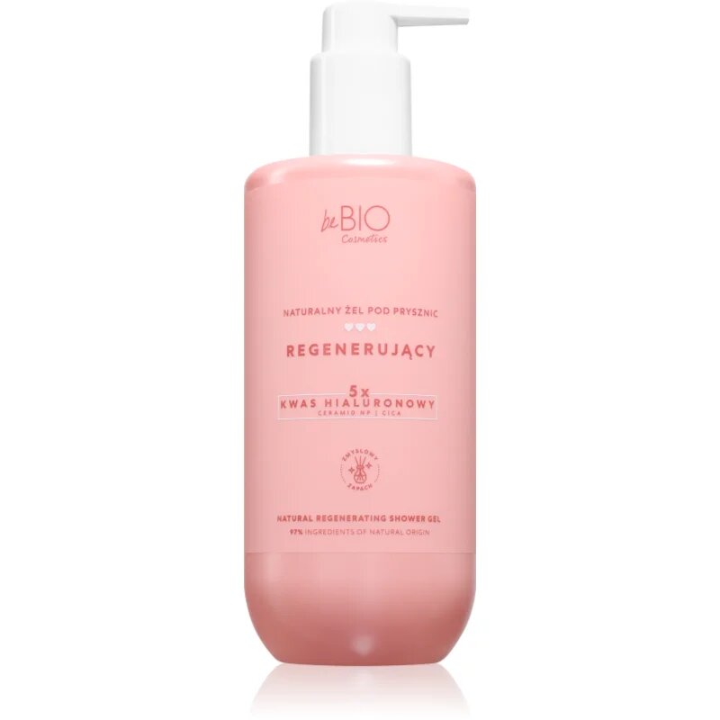 beBIO Natural Regenerating Shower Gel gel de dus regenerabil 350 ml