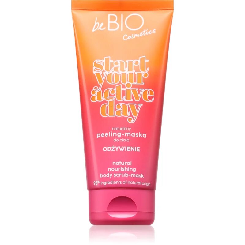 beBIO Start Your Active Day exfoliant pentru îngrijirea corpului 200 ml