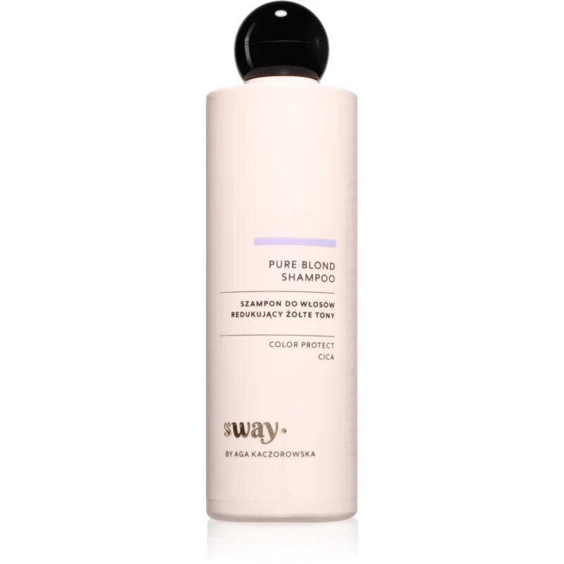 beBIO SWAY Pure Blond șampon împotriva tonurilor galbene 300 ml