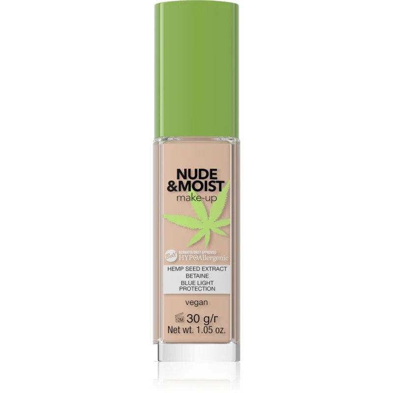 Bell HYPOallergenic make-up cu textura usoara culoare 04 Natural Tan 30 g