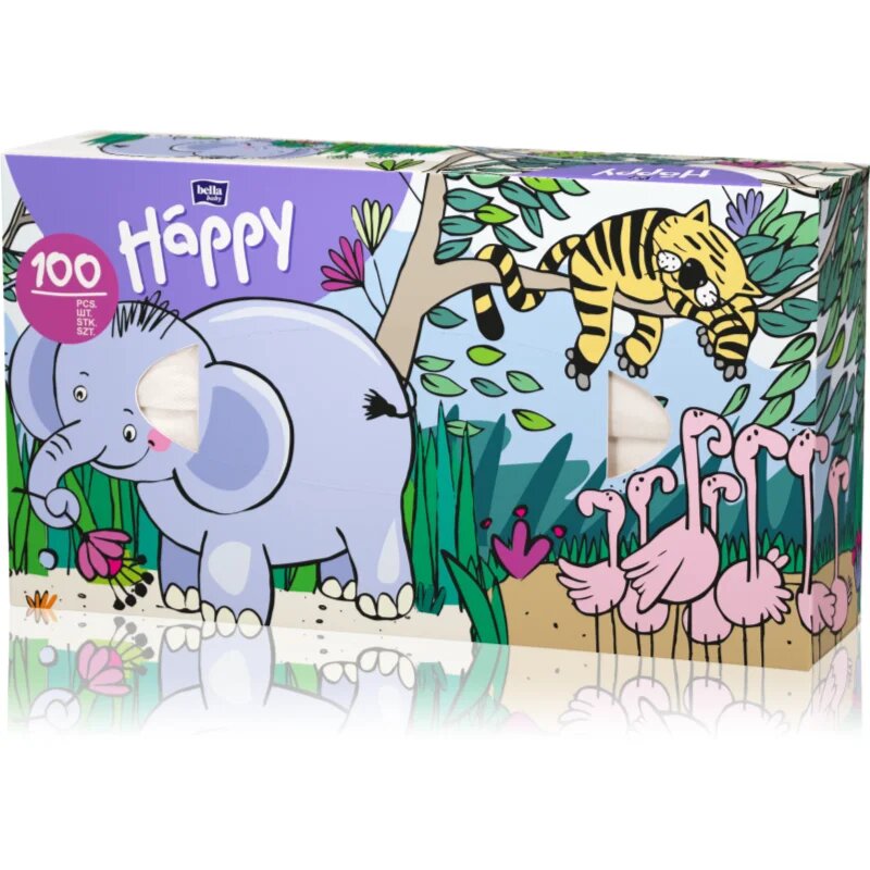 BELLA Baby Happy Paper Tissues batiste de hârtie 100 buc