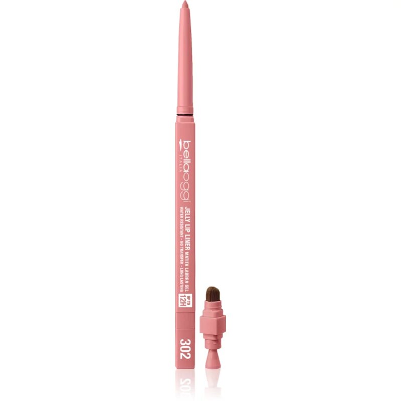 bellaoggi Jelly Lip Liner creion contur pentru buze waterproof culoare 302 - Timeless 0.3 g