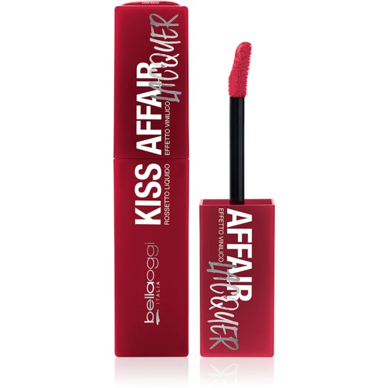 bellaoggi Kiss Affair Lacquer Ruj de buze lichid de lunga durata culoare Confident 3.9 ml