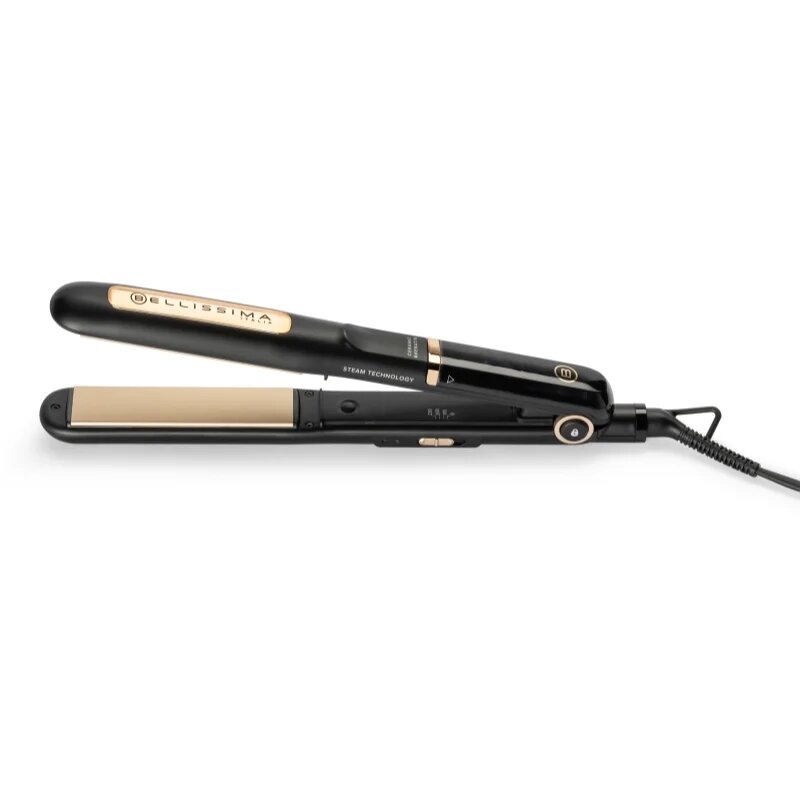 Bellissima Ceramic&Keratin 11915 placă de întins părul cu aburi pentru păr 1 buc