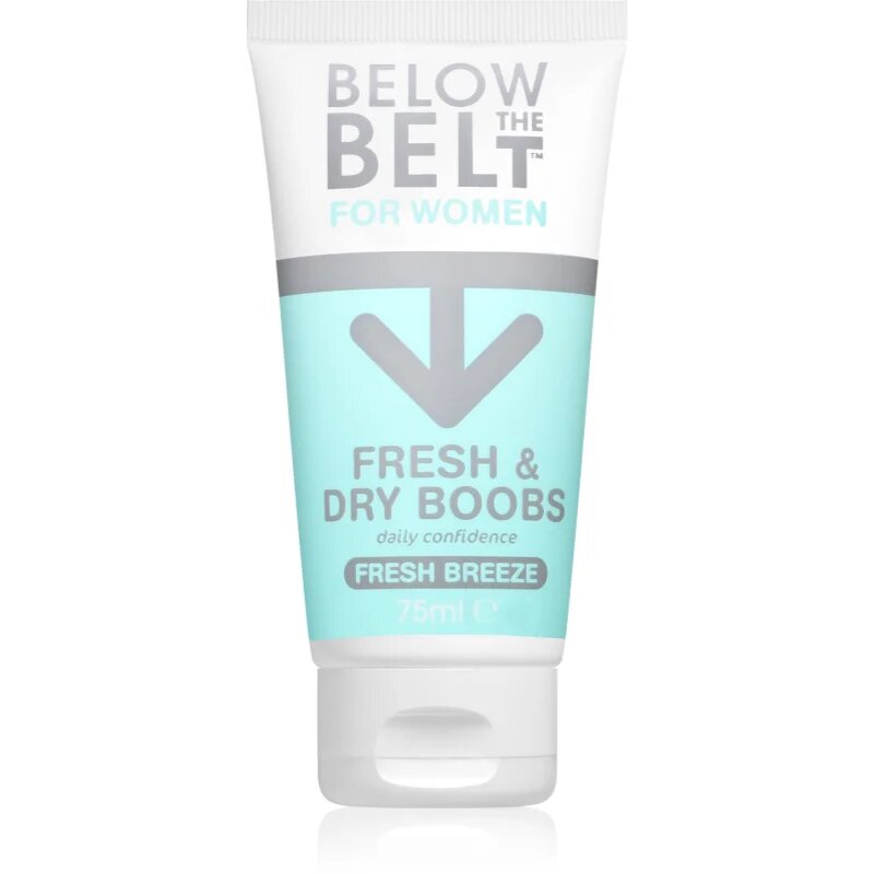 Below the Belt Grooming Fresh and Dry Boobs crema pentru sâni împotriva transpirației 75 ml