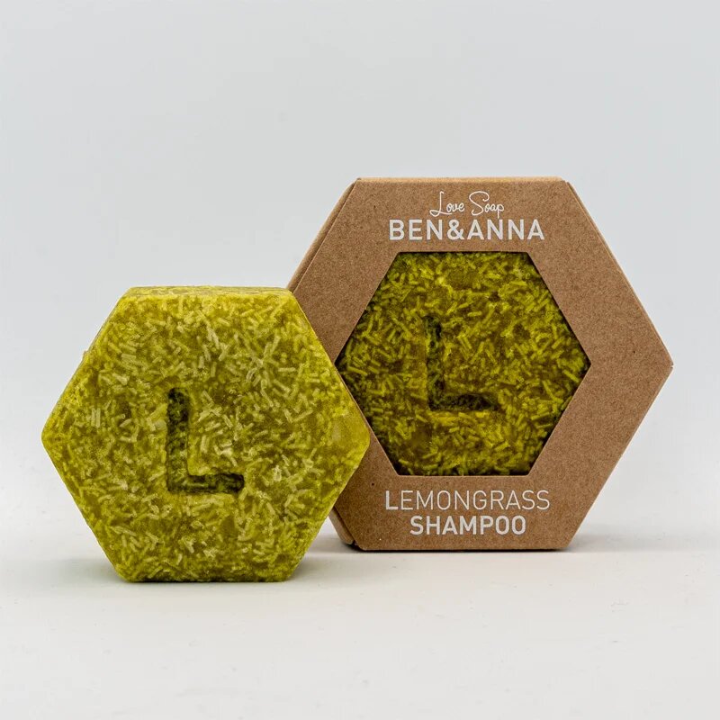 BEN&ANNA Love Soap Shampoo șampon solid Lemongrass 60 g