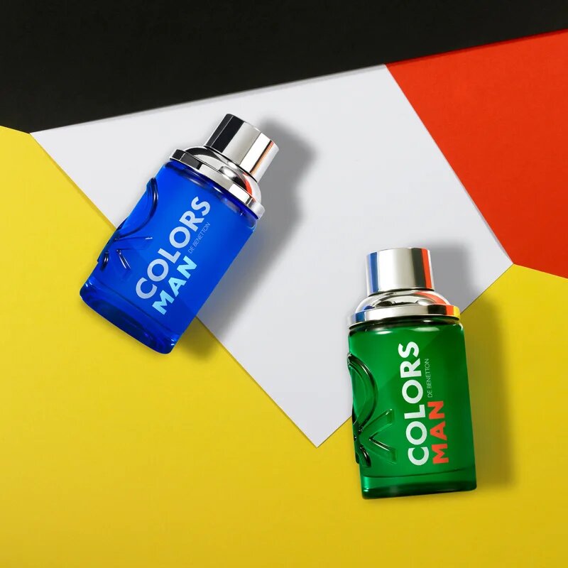 Benetton Colors de Man Blue Eau de Toilette pentru bărbați 60 ml