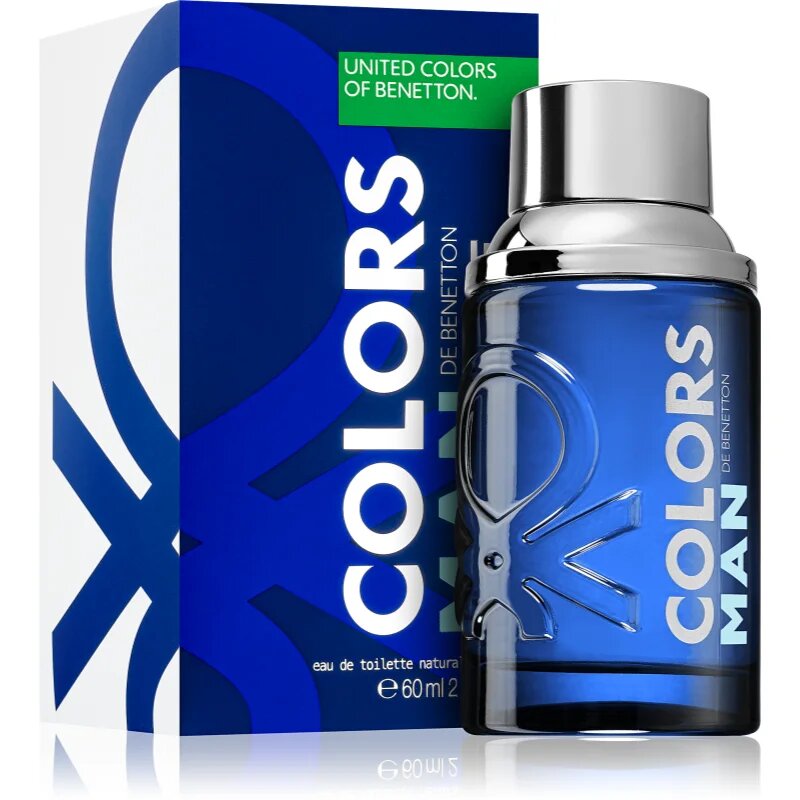 Benetton Colors de Man Blue Eau de Toilette pentru bărbați 60 ml