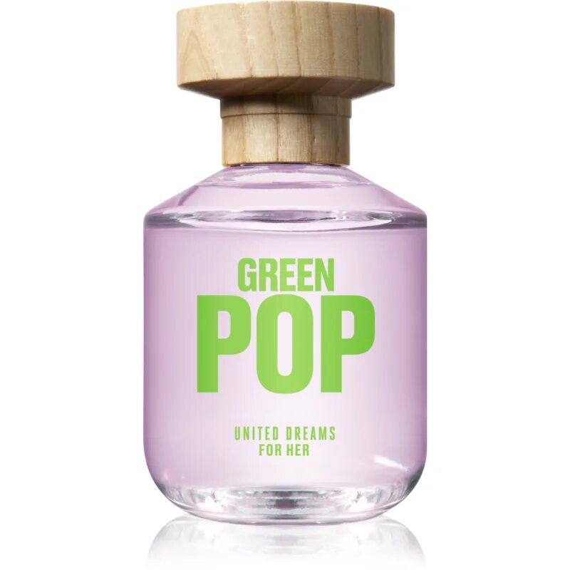 Benetton United Dreams Green Pop For Her Eau de Toilette pentru femei 80 ml