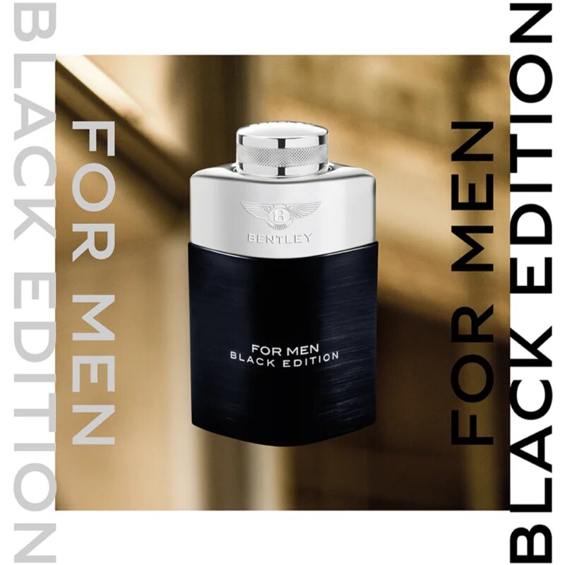 Bentley For Men Black Edition Eau de Parfum pentru bărbați 100 ml
