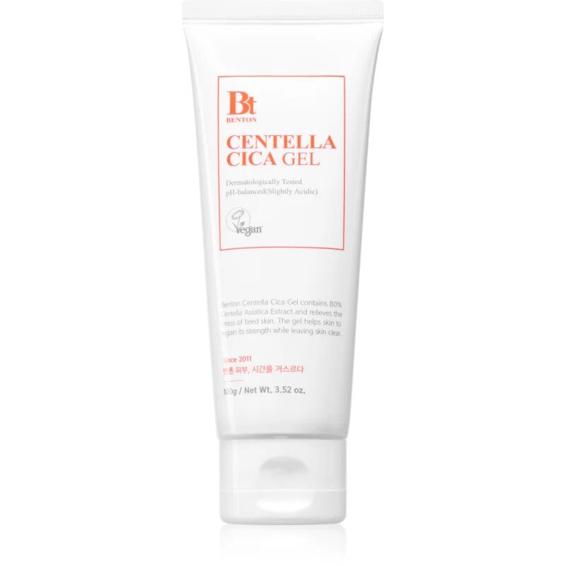 Benton Centella Cica Gel gel hidratant cu efect de calmare pentru pielea problematica 100 g