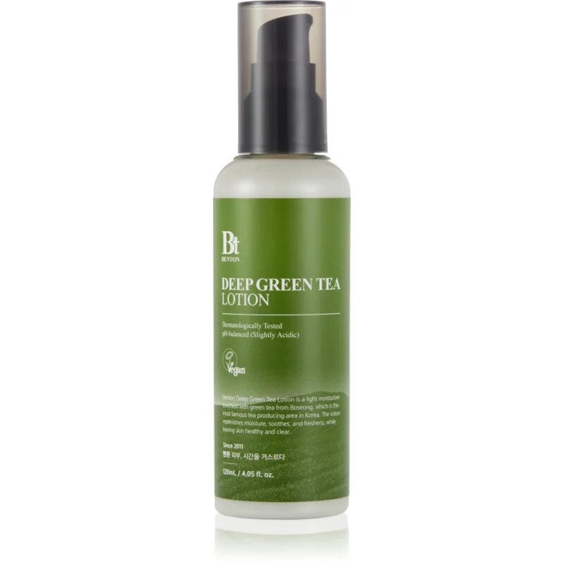 Benton Deep Green Tea lapte hidratant cu ceai verde 120 ml