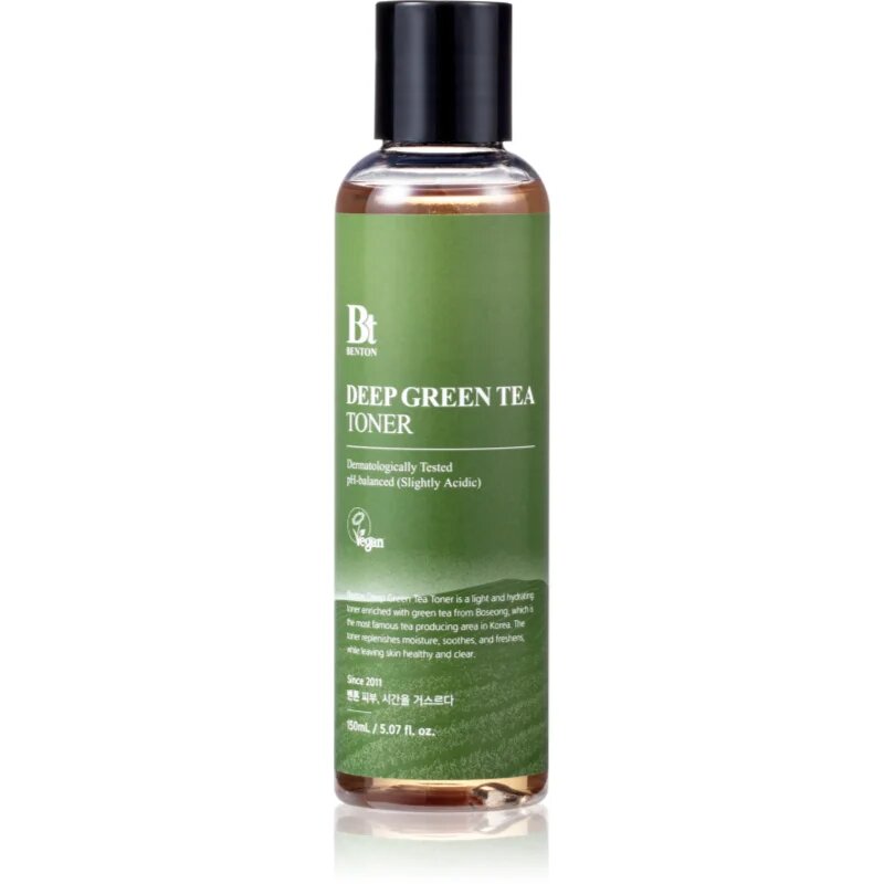 Benton Deep Green Tea tonic pentru hidratarea pielii cu ceai verde 150 ml