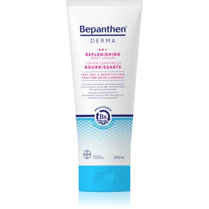 Bepanthen DERMA Replenishing Body Lotion lotiune pentru ingrijirea corporala pentru regenerarea pielii 200 ml