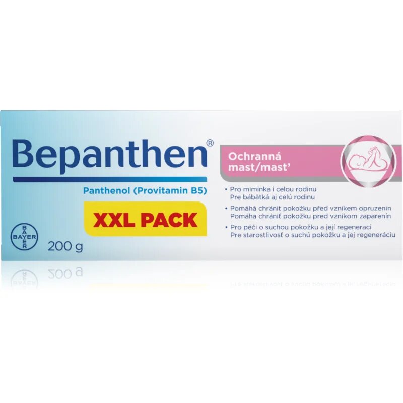 Bepanthen Panthenol XXL Pack unguent protectia pielii 200 g