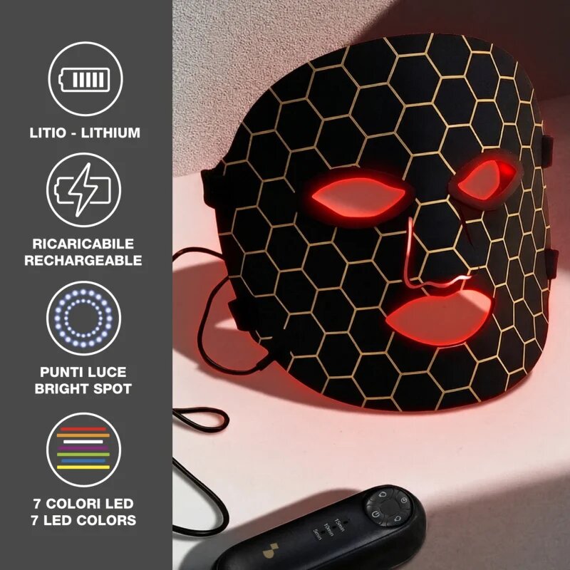 BEPER P302VIS100 mască facială cu LED 1 buc