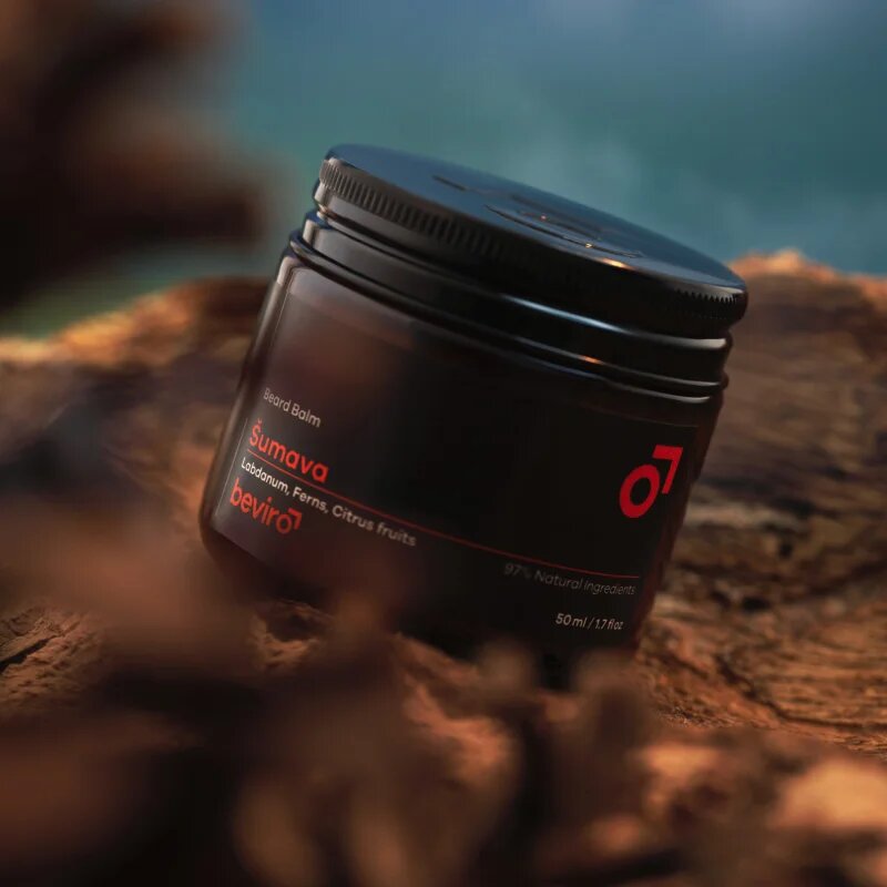 Beviro Šumava balsam hranitor pentru barbă 50 ml