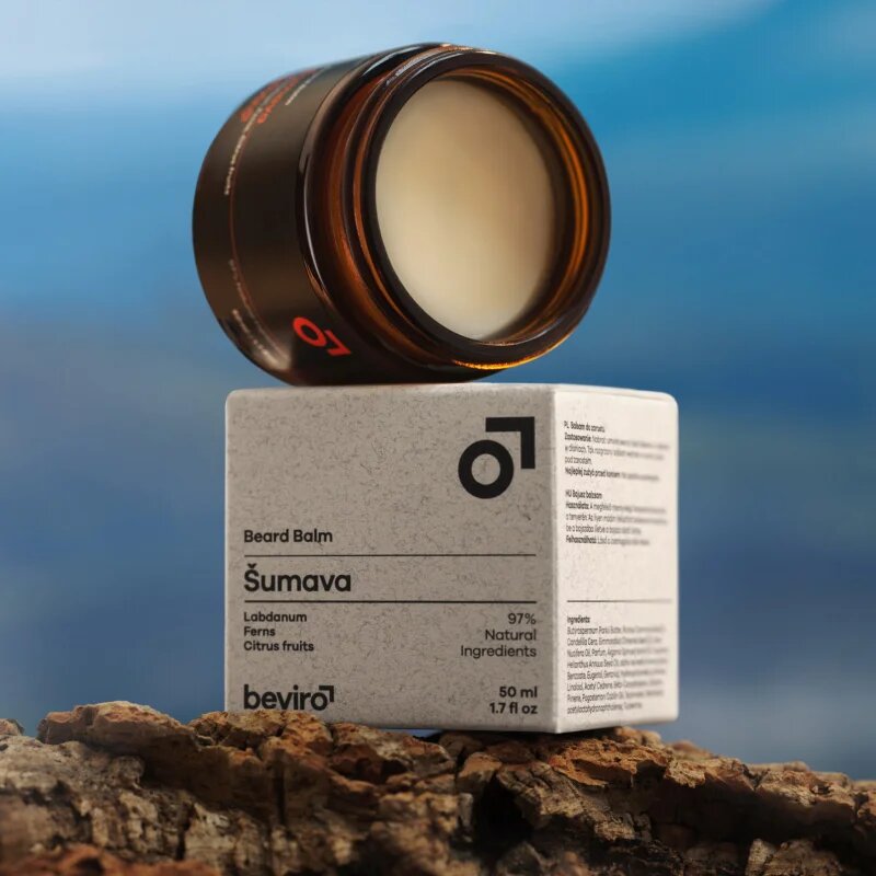 Beviro Šumava balsam hranitor pentru barbă 50 ml