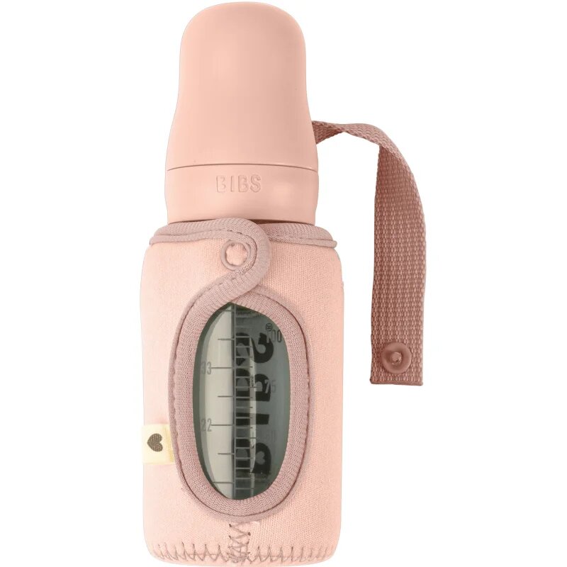 BIBS Bottle Cover Small husă pentru sticla de băut Blush 1 buc