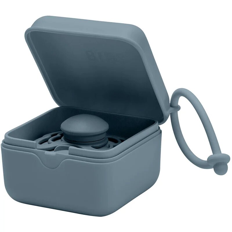 BIBS Dummy Case cutie pentru suzetă Petrol 1 buc