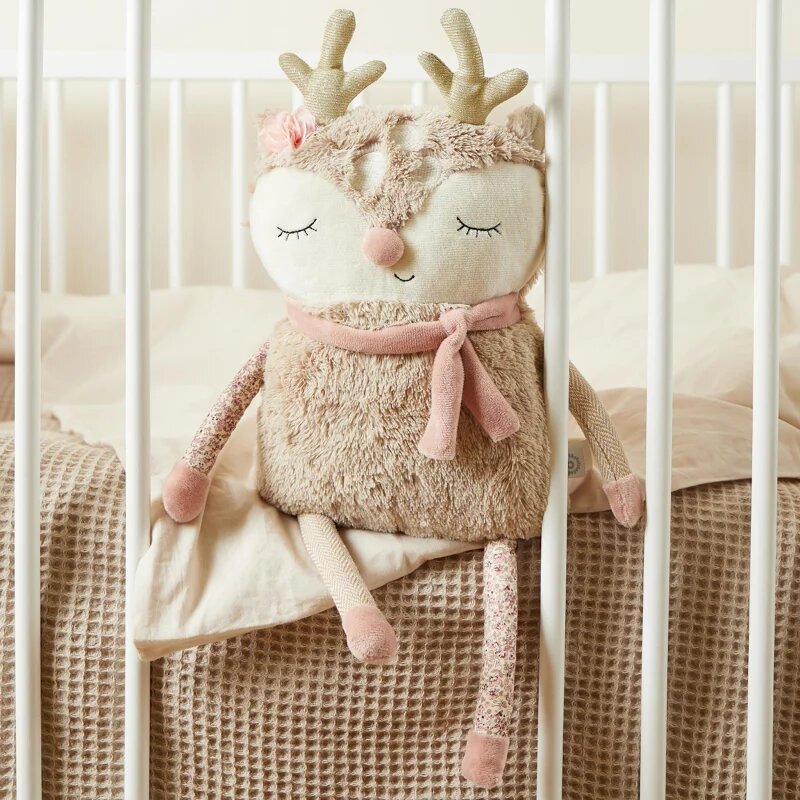 Bieco Cuddly Pillow Fawn Ella pernuță de pluș 9 m+ 1 buc