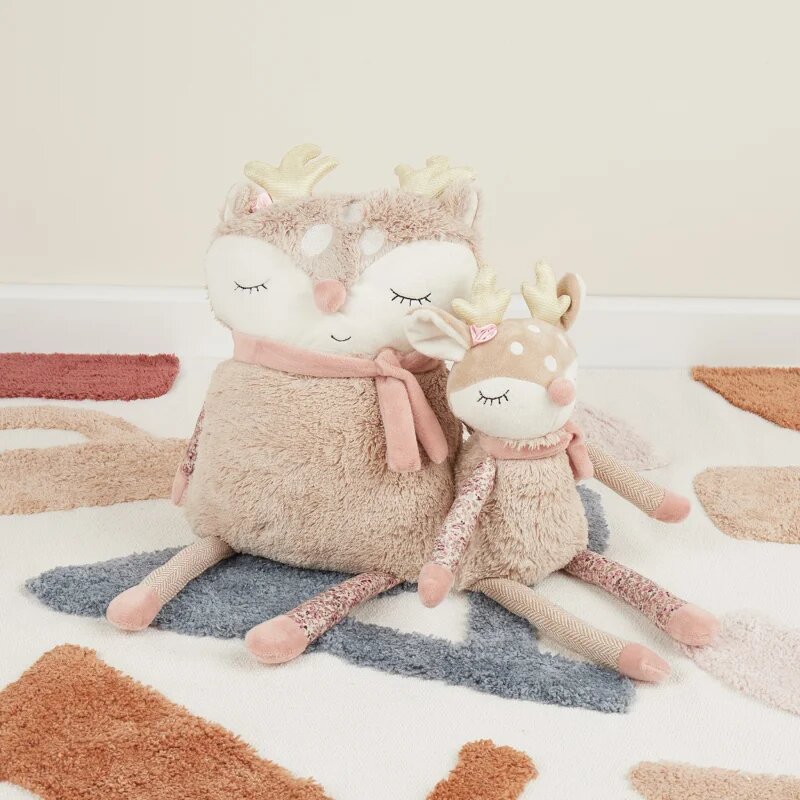 Bieco Cuddly Pillow Fawn Ella pernuță de pluș 9 m+ 1 buc