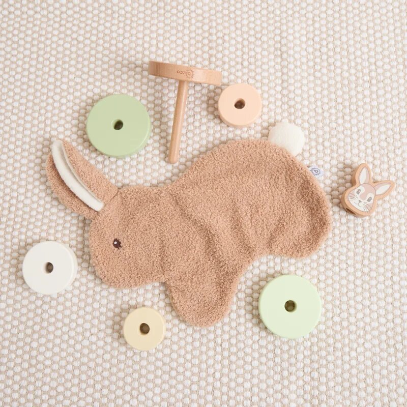 Bieco Cuddly Toy Bunny Fine jucărie de adormit 1 buc