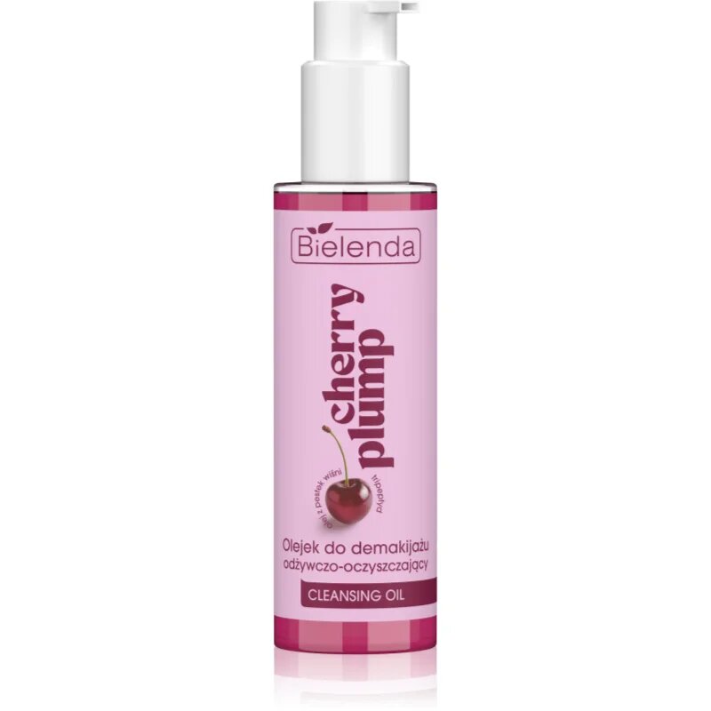 Bielenda Cherry Plump ulei pentru indepartarea machiajului Ulei de curățare cu efect de nutritiv 100 ml