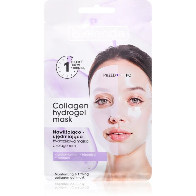 Bielenda Collagen Hydrogel Mask mască hidrogel cu colagen 1 buc