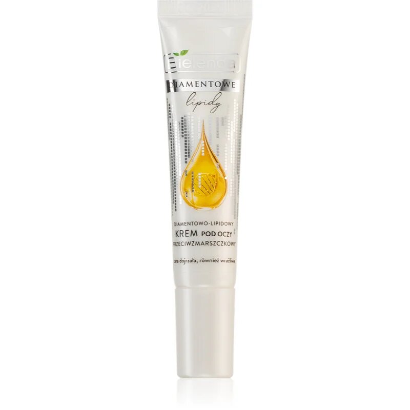 Bielenda Diamond Lipids crema pentru ochi impotriva cutelor si al sacilor 15 ml