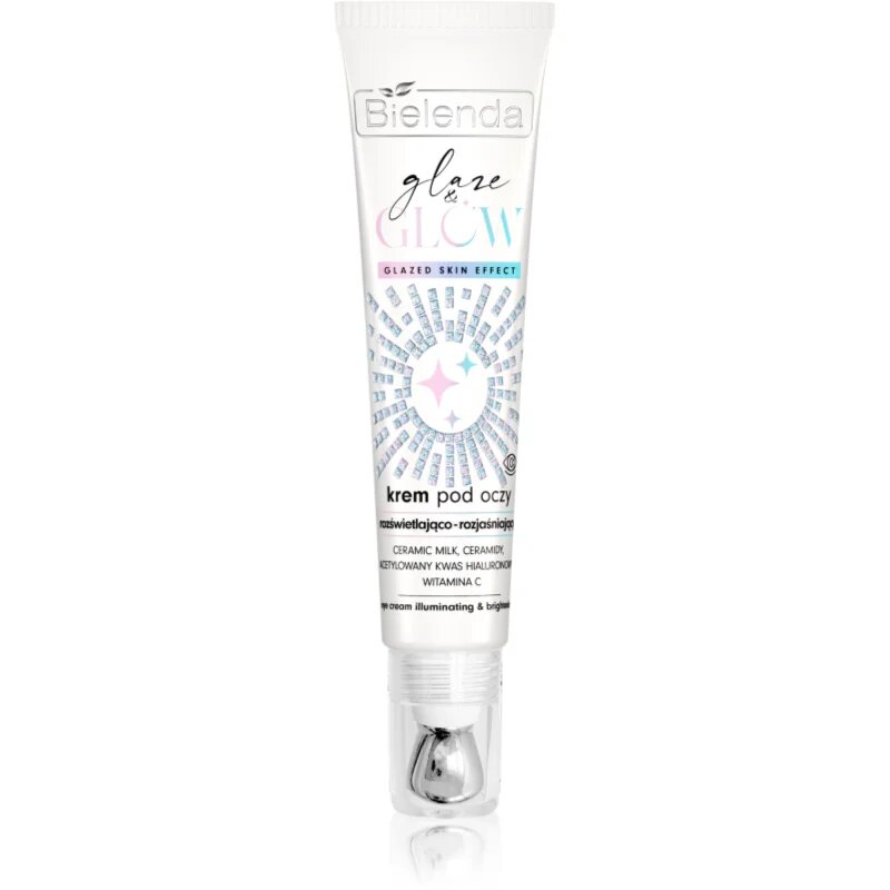 Bielenda GLAZE & GLOW crema de ochi iluminatoare cu efect de hidratare 15 ml