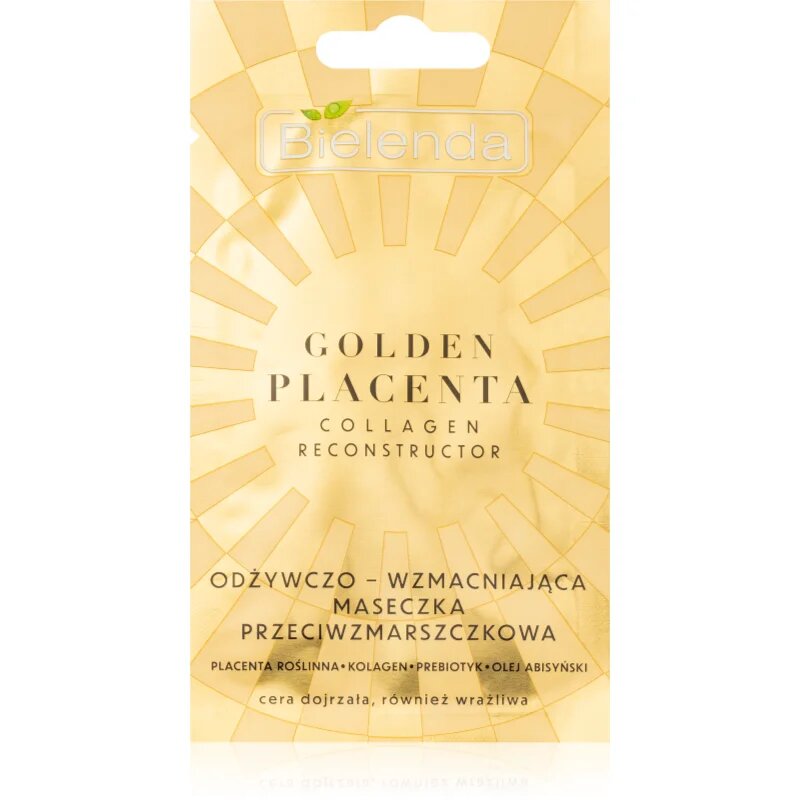 Bielenda Golden Placenta Collagen Reconstructor crema-masca pentru reducerea semnelor de imbatranire 8 g