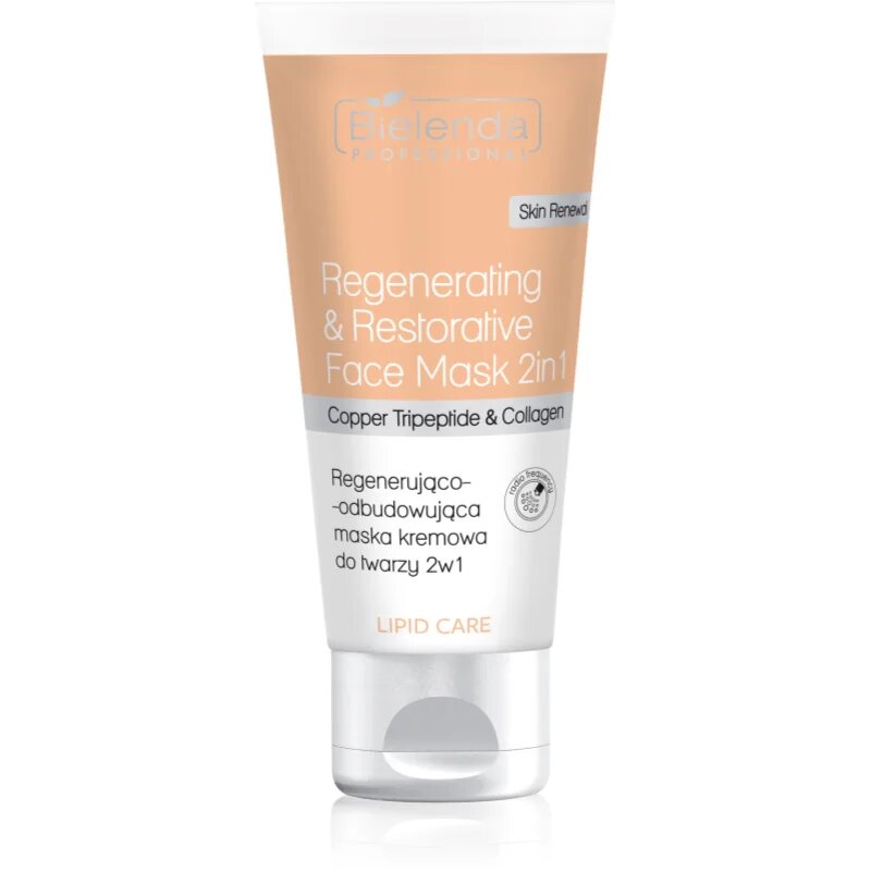 Lipid Care Regenerating & Restorative Face Mask 2in1 Mască facială regeneratoare cu colagen 150 ml