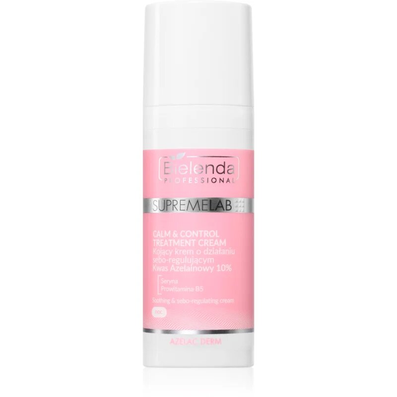 Bielenda Professional Supremelab Azelac Derm crema calmanta pentru reglarea cantitatii de sebum. 50 ml