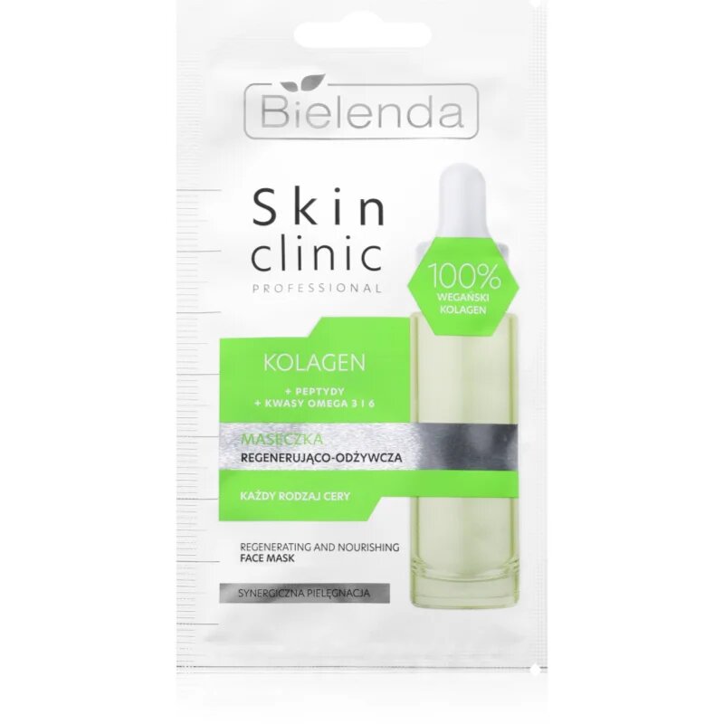 Bielenda Skin Clinic Professional Collagen masca nutritiva raparatoare pentru noapte 8 g