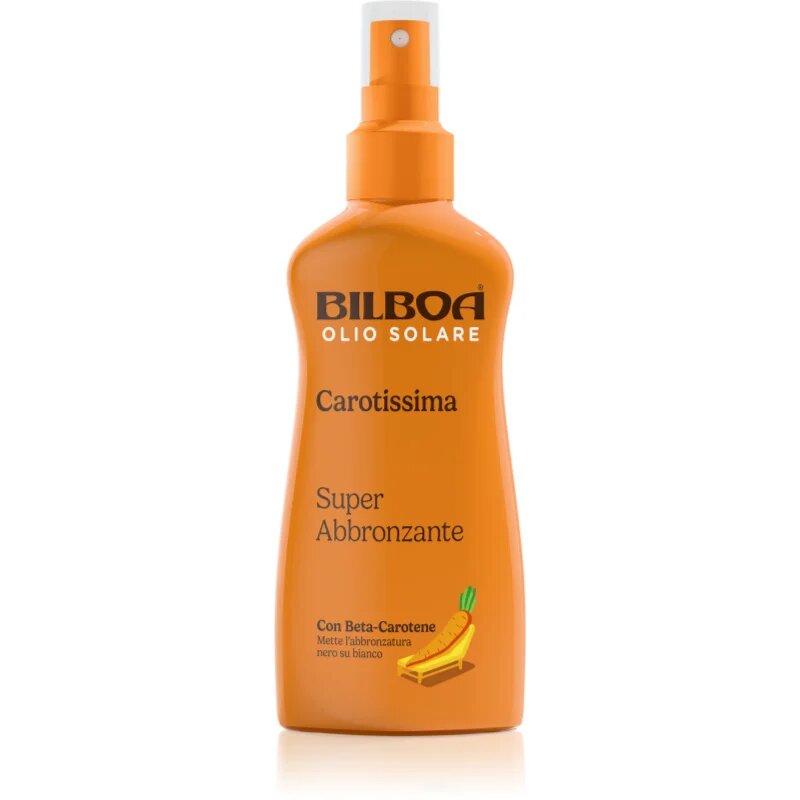 Bilboa Carotissima Olio ulei spray pentru bronzare cu beta-caroten 200 ml
