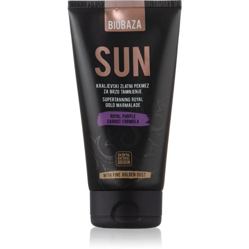 BIOBAZA Sun cremă pentru plaja cu beta-caroten 150 ml
