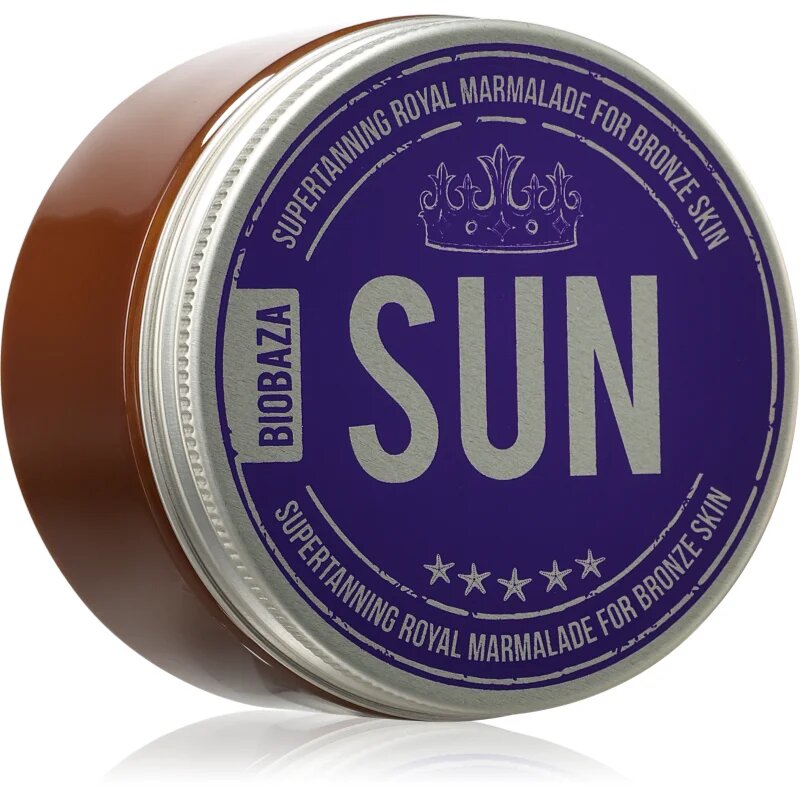 BIOBAZA Sun cremă pentru plaja pentru intensificarea bronzului 250 ml