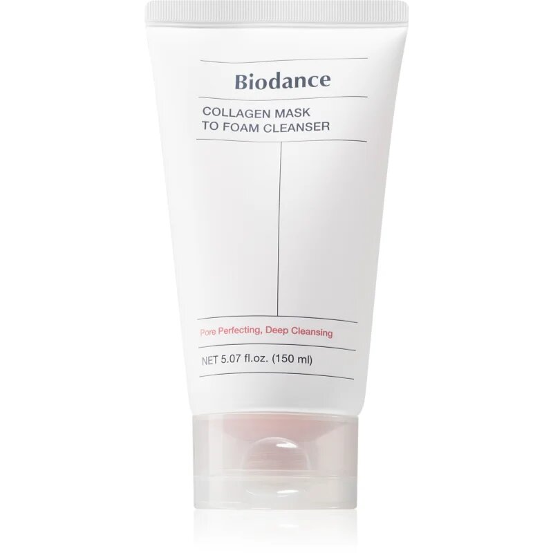 Biodance Collagen Mask To Foam Cleanser masca pentru curatare profunda cu colagen 150 ml
