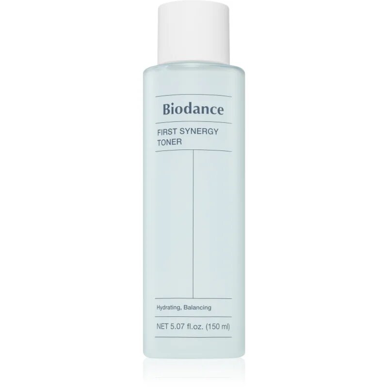 Biodance First Synergy Toner tonic hidratant pentru echilibrarea pH-ului pielii 150 ml