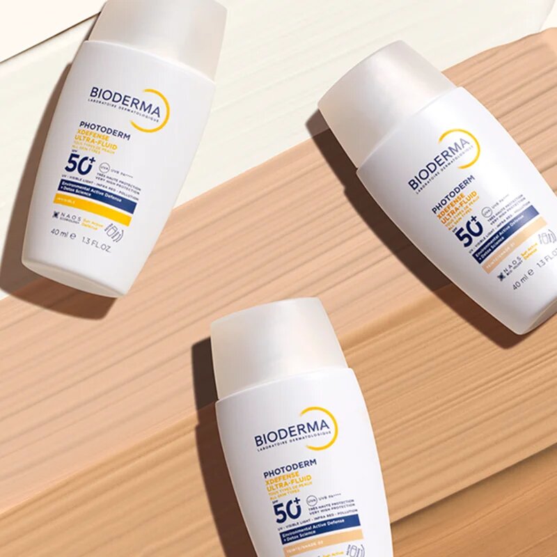 Bioderma Photoderm XDefense Tinted fluid protector tonifiant pentru față SPF 50+ culoare 01 Very Light 40 ml