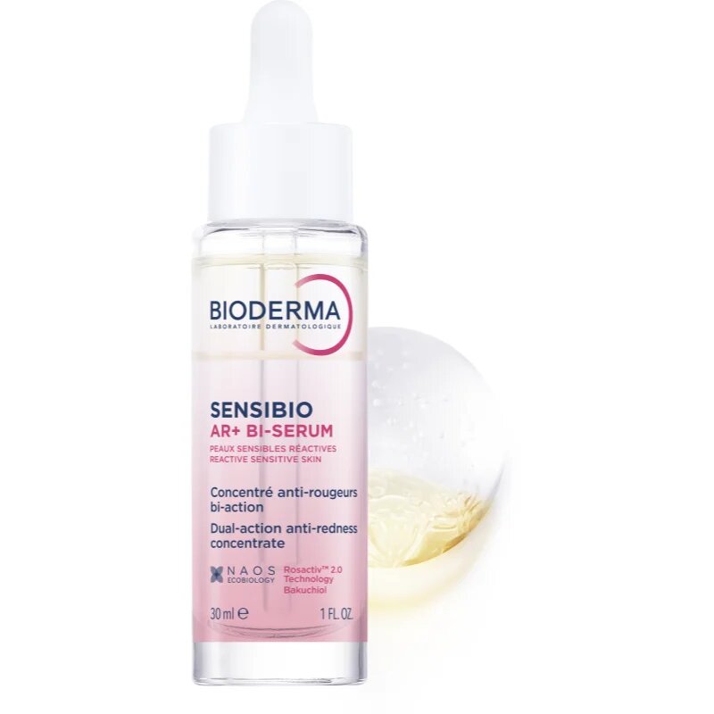 Bioderma Sensibio AR+ Bl-sérum ser calmant impotriva petelor rosii 30 ml