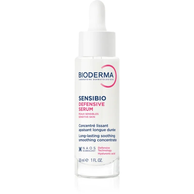 Bioderma Sensibio Defensive Serum ser facial anti-îmbătrânire pentru piele sensibilă 30 ml