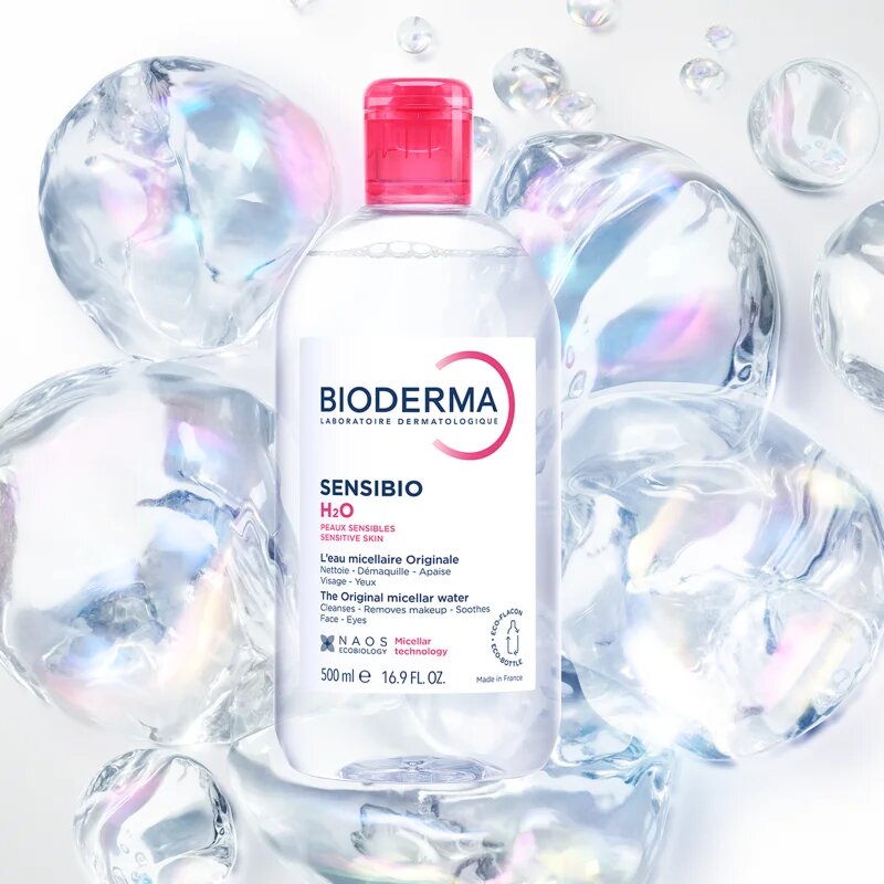 Bioderma Sensibio H2O apa cu particule micele pentru piele sensibilă 500 ml
