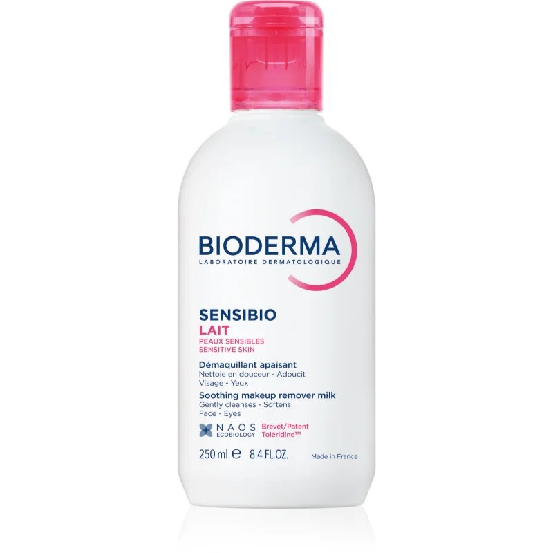 Bioderma Sensibio Lait lapte pentru curatare pentru piele sensibilă 250 ml